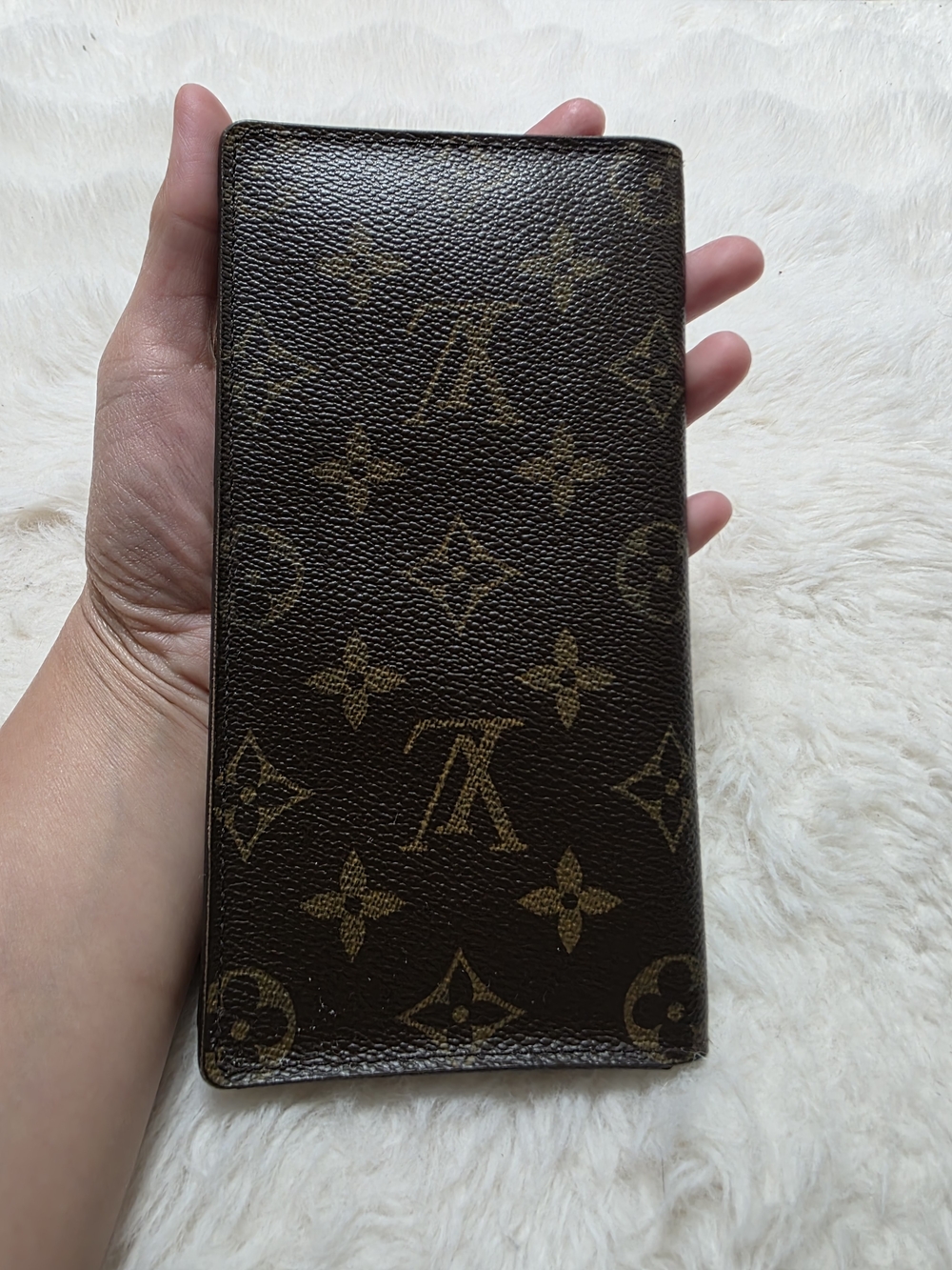 Louis Vuitton Brown Monogram Long Wallet